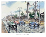 Grand Prix de Bordeaux 1954 poster