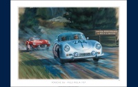 poster Porsche 356 Mille Miglia