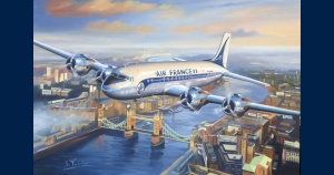 dc6-air-france-londras