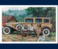 Chrysler 1932 carte postale