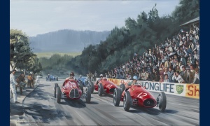 Grand Prix du Comminges, huile sur toile