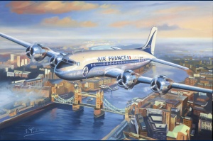 dc6-air-france-londras