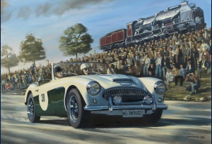 Austin Healey, mille Miglia 1957