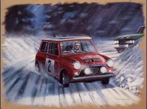 Austin Mini peinture