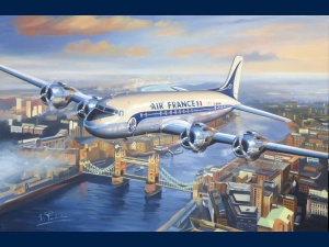 dc6-air-france-londras