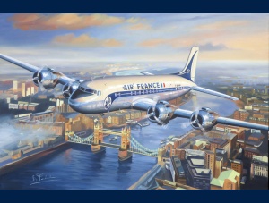 dc6-air-france-londras