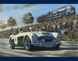 Austin Healey, mille Miglia 1957