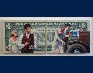 Dyptique Bonnie and Clyde