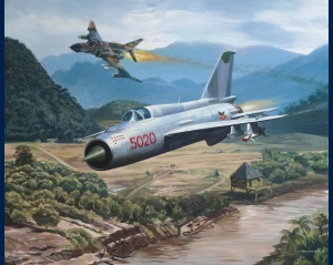 Mig 21 NGuyen Doc Soat peinture