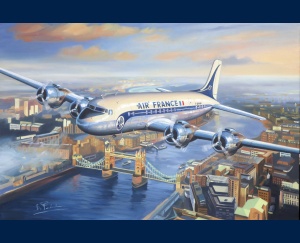 dc6-air-france-londras