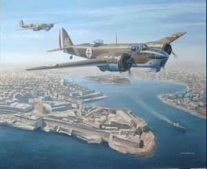 Blenheim IV, groupe Lorraine peinture