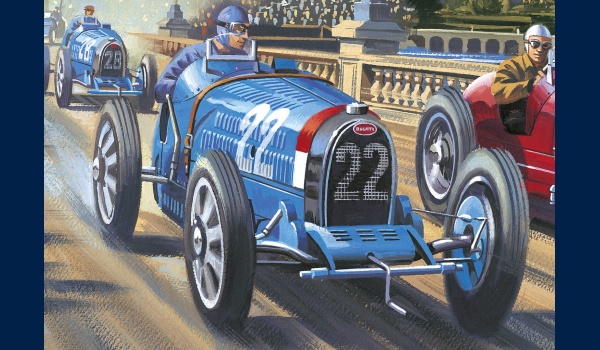 reproduction Grand Prix de Monaco 1931 detail 1