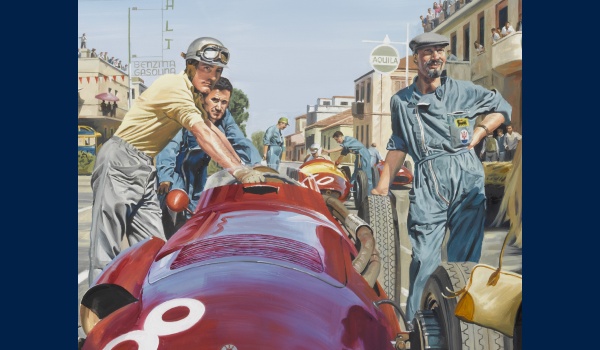 Dolce vita - Grand Prix de pescara 1957 - detail 2