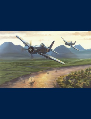 Grumman Bearcat indochine peinture
