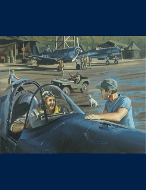 Corsair Pappy Boyington 1 peinture
