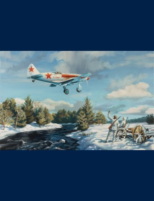 Mig 3 za rodinou peinture