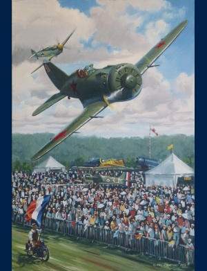 Polikarpov I16 Ferté alais peinture