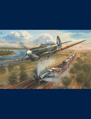 Spitfire jacques Andrieux peinture