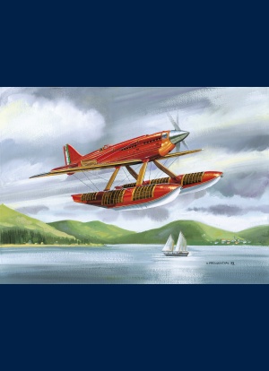 Macchi MC 72 peinture